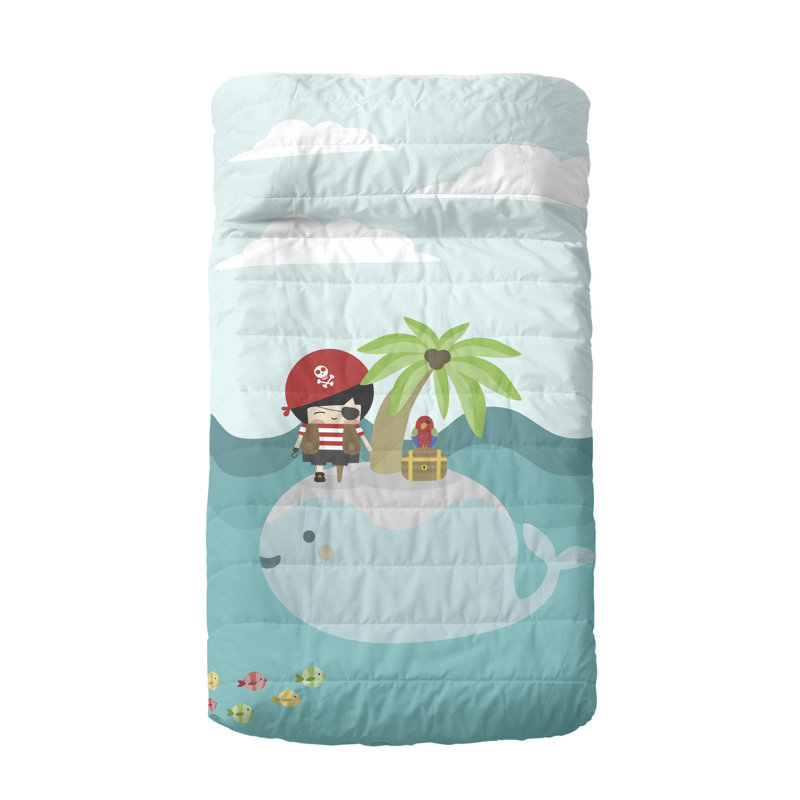 Averi Cotton No Pattern Bedspread, 100 x 130 cm Bedspread