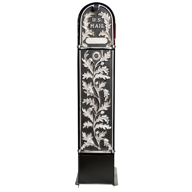 Wall Mounted Mailbox, Silver