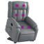 Fauteuil de massage en faux cuir-132700500-132700501