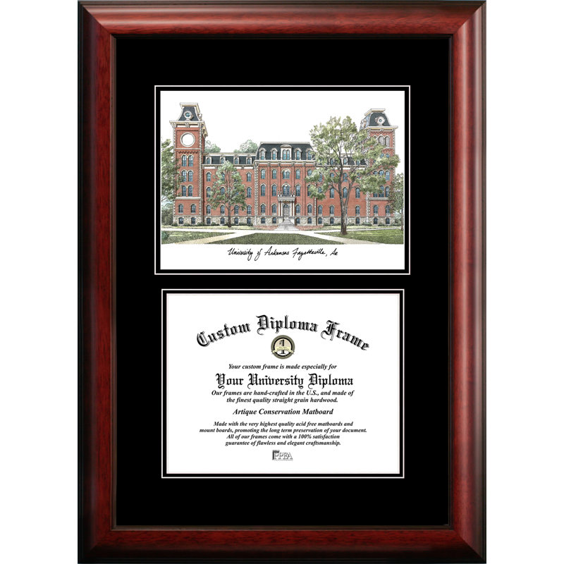 NCAA Arkansas Razorbacks Diplomate Diploma Frame