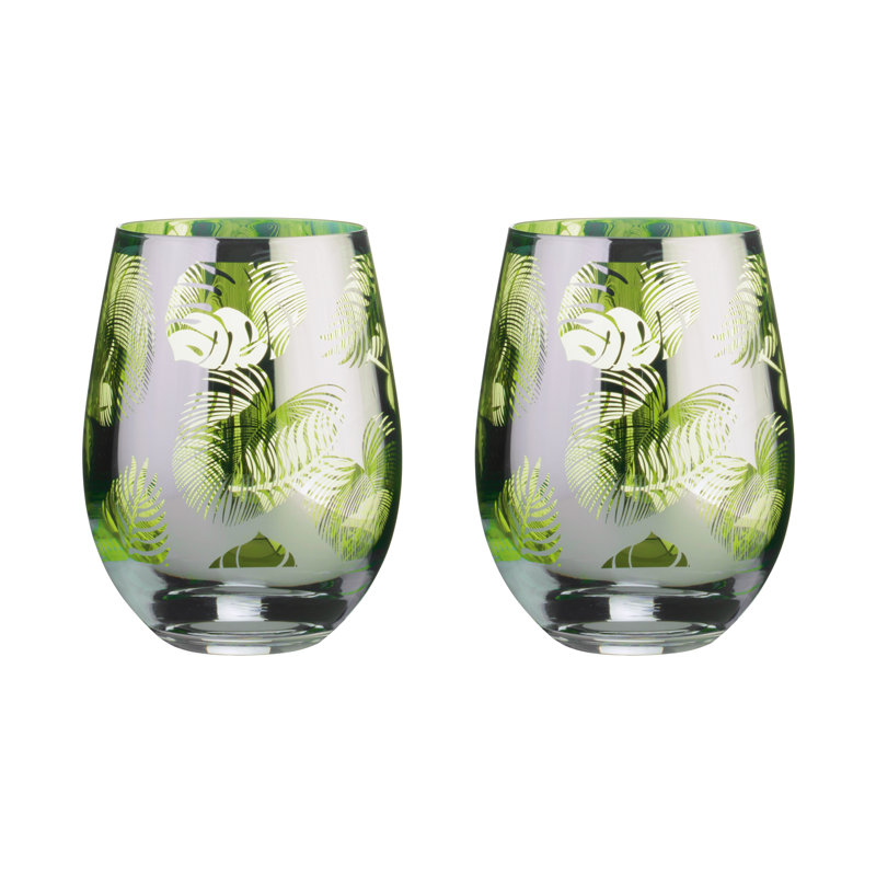 Tropical Leaves DOF Tumblers