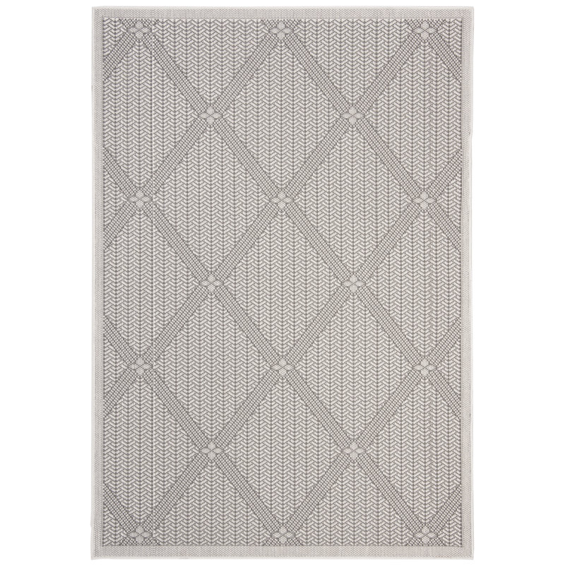 Tapis d'intérieur / extérieur géométrique lavable à la machine Martha Stewart, Rectangle 5 pi 3 po x 7 pi 7 po