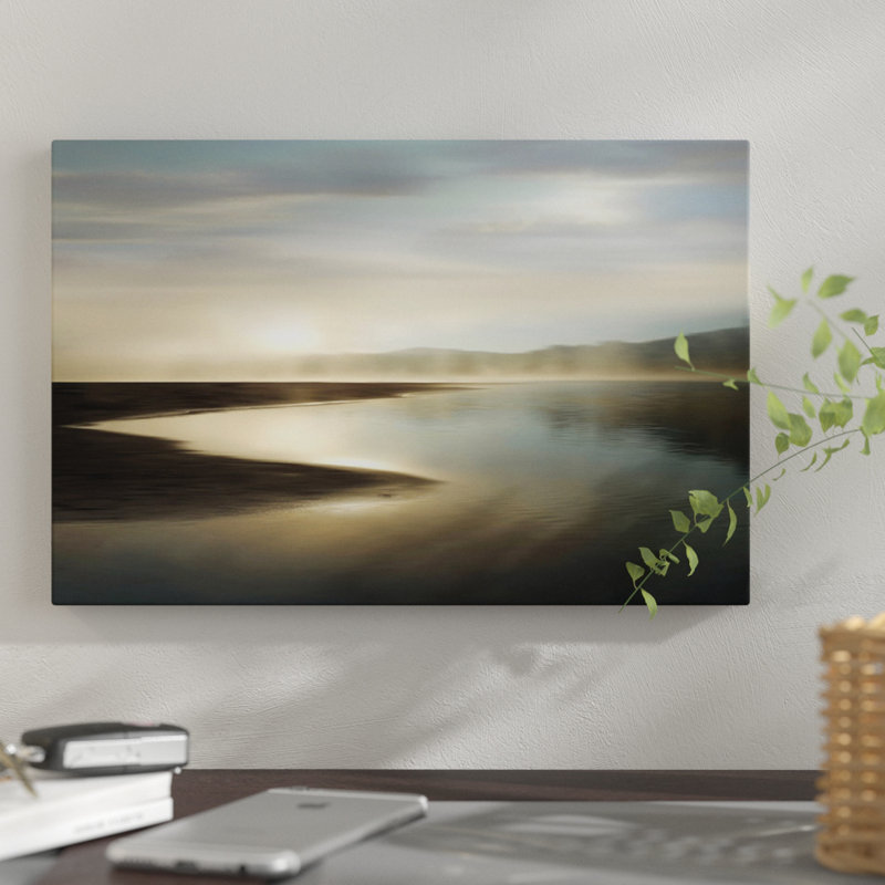 «First Light» par Madeline Clark - impression d'art graphique, H 12 po x l 18 po x P 1,5 po, Toile tendue, Pas de tapis