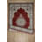Sutphin Collection Medallion Transitional Area Rug, Red-1871642378