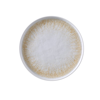 Yanco Optimum Melamine Round Plate With Upright Rim