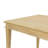Bella Parsons Rectangular Solid Rubberwood Dining Table