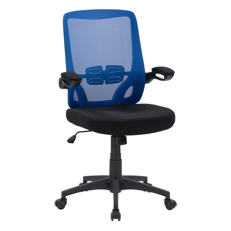 Morry Mesh Ergonomic Task Office Chair, Blue/Black