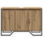 Meuble-lavabo pour salle de bain en bois d'ingénierie 35,8 x 13,8 x 23,6 po Vidaxl