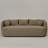 Brinae 85" Wide Modern Boucle Upholstered 3 Seat Sofa-703523027