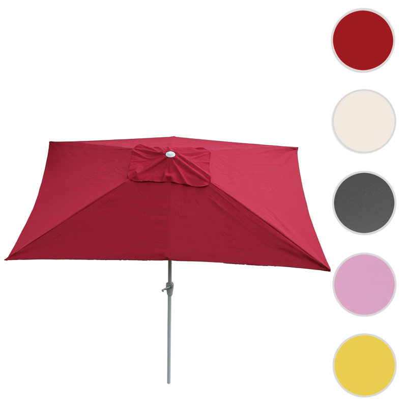Campagna 295cm X 192cm Rectangular Beach Parasol
