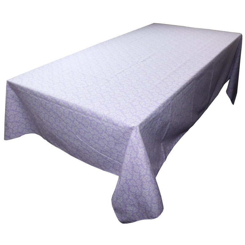 Nappes Botanic Flower, 60 po x 48 po, Lavande