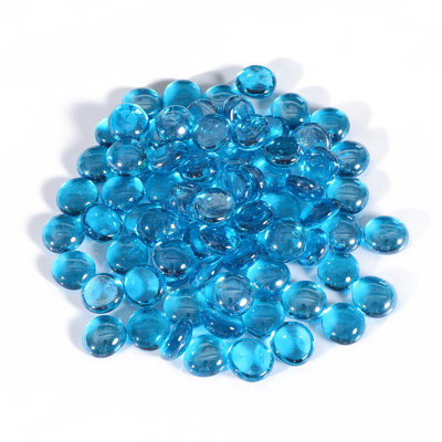 Verre de foyer rond réfléchissant 0,79 po / 11 lb