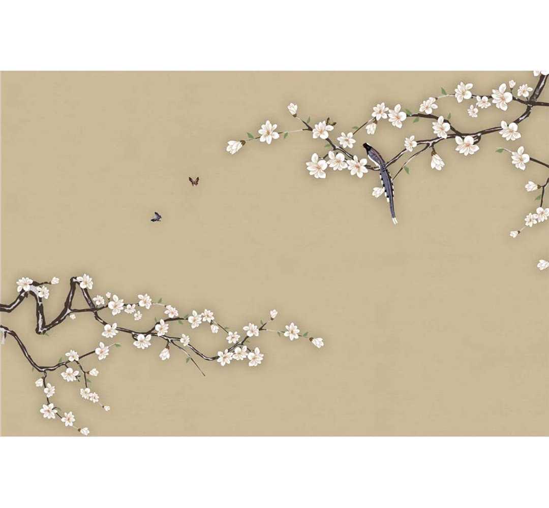 Chinese Style Smooth Wall Mural IDEA4WALL 