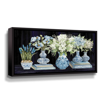 " Delft Blue Floral IV "