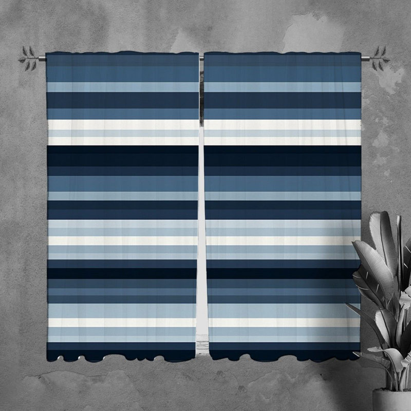 Paire de rideaux obscurcissant en polyester Yusdel, L 20 po x L 61 po