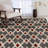 Rousey Performance Washable Geometric Indoor Rug-1327213378