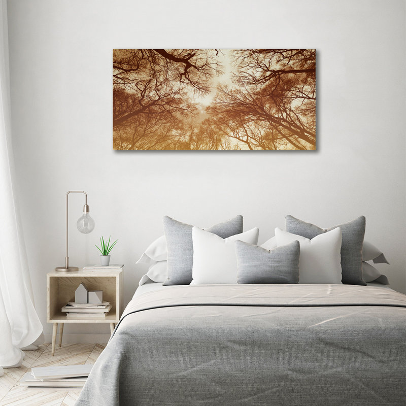 Forest - Wrapped Canvas Print, 70cm H x 140cm W x 2cm D, Canvas