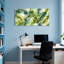 Plantes et fleurs, motif aquarelle de feuilles de palmier tropical-957962885