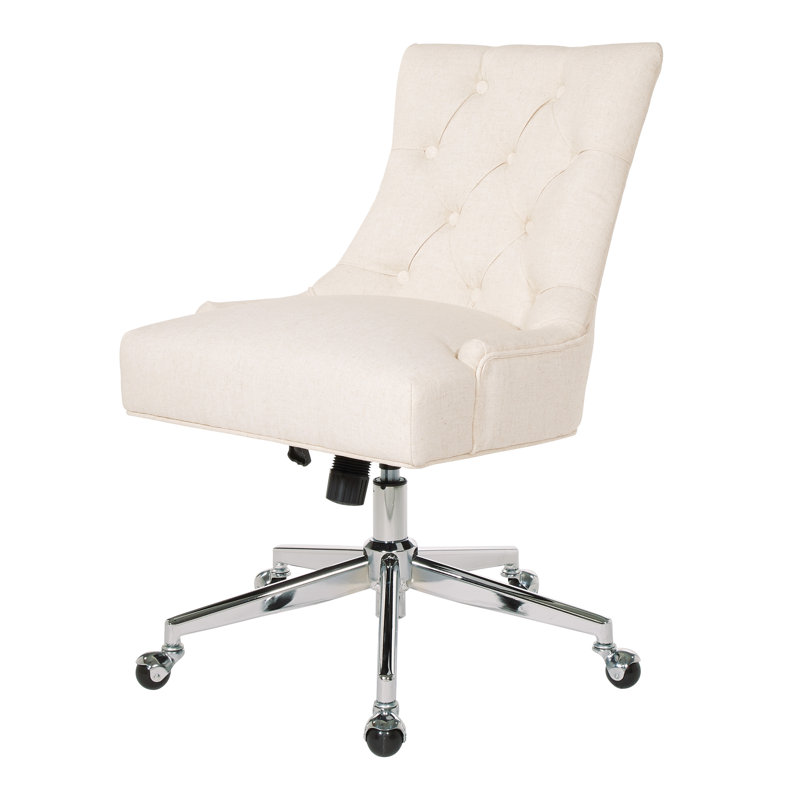 OSP Home Furnishings Amelia Task Chair, Linen