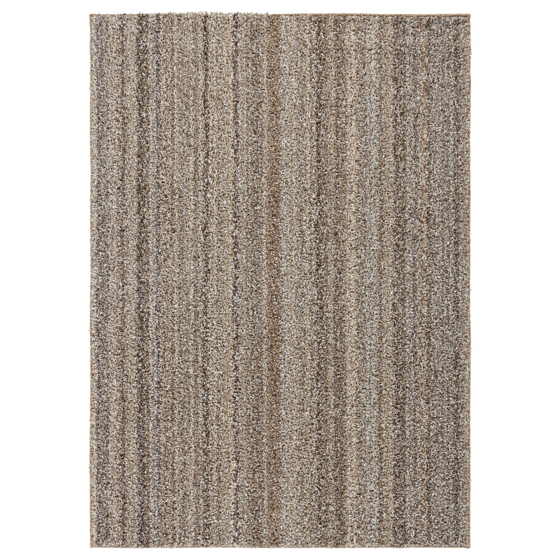 Omotayo Striped Indoor Rug, Rectangle 5' x 7'