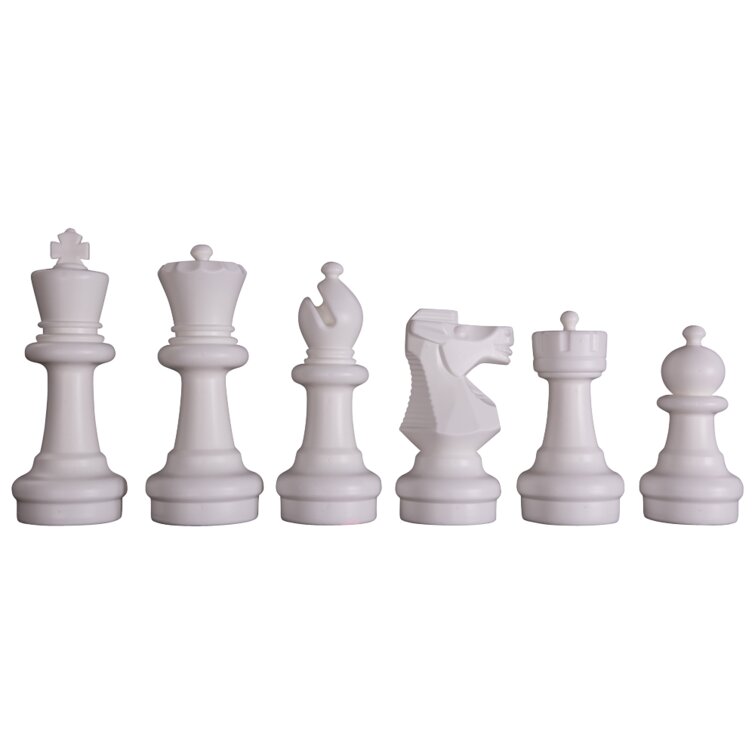 MegaChess 12 Inch Light Plastic Knight Giant Chess Piece