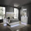 Table de chevet 2 tiroirs Glam