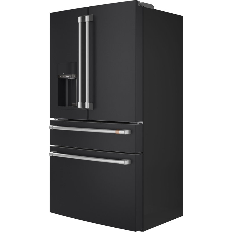 French-Door Smart Refrigerator, Matte Black