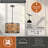 Ogrady 1 - Light Vintage Steel And Distressed Wood Single Pendant
