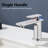 Topcraft Modern Single Hole Single Handle Brushed Nickel Bathroom Sink Faucet Lavatory Vanity Faucet-88686150