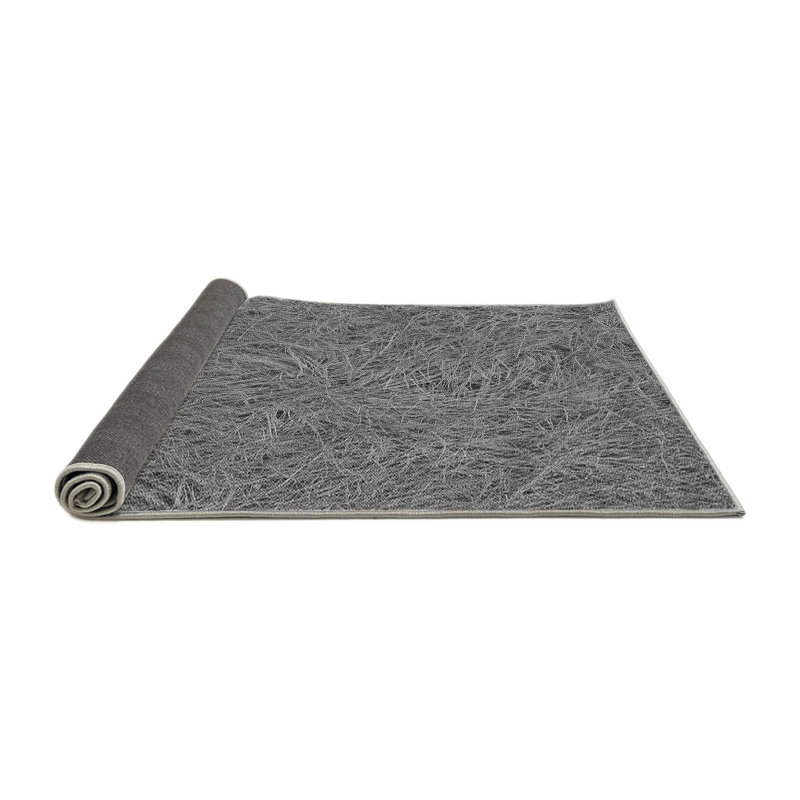 Chevron Indoor Rug, Round 6'
