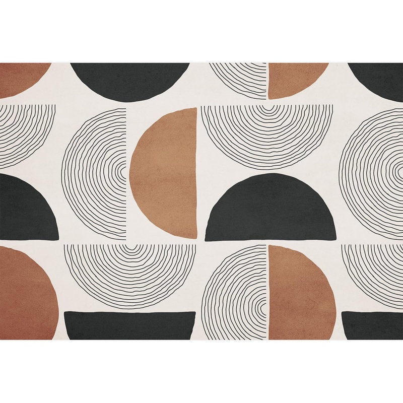 Peel & Stick Geometric Border, 66" L x 96" W