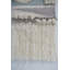 Applique murale en laine et coton macramé avec tringle incluse