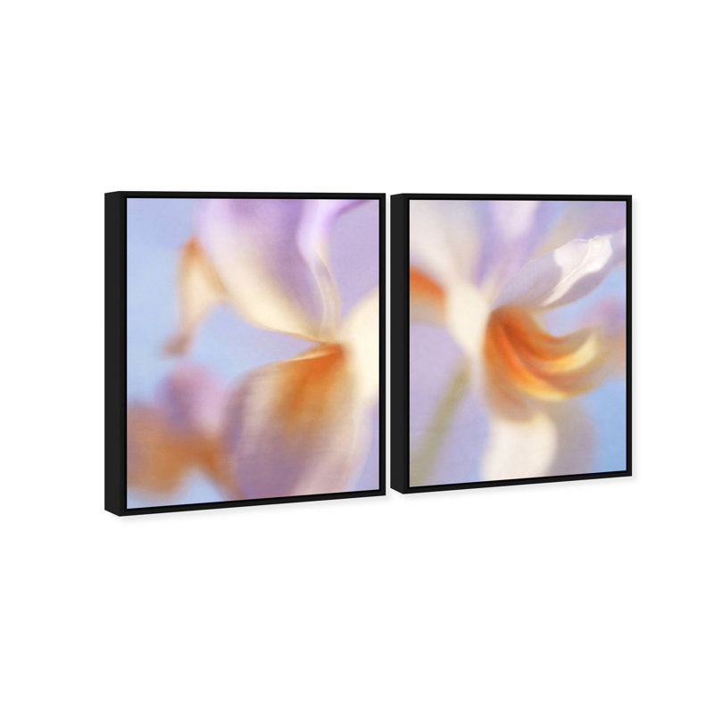 Blurred Venus Set Abstract Canvas Print by Oliver Gal, Black Frame, 16 x 20, 17"H x 21"W, Black Floater Frame