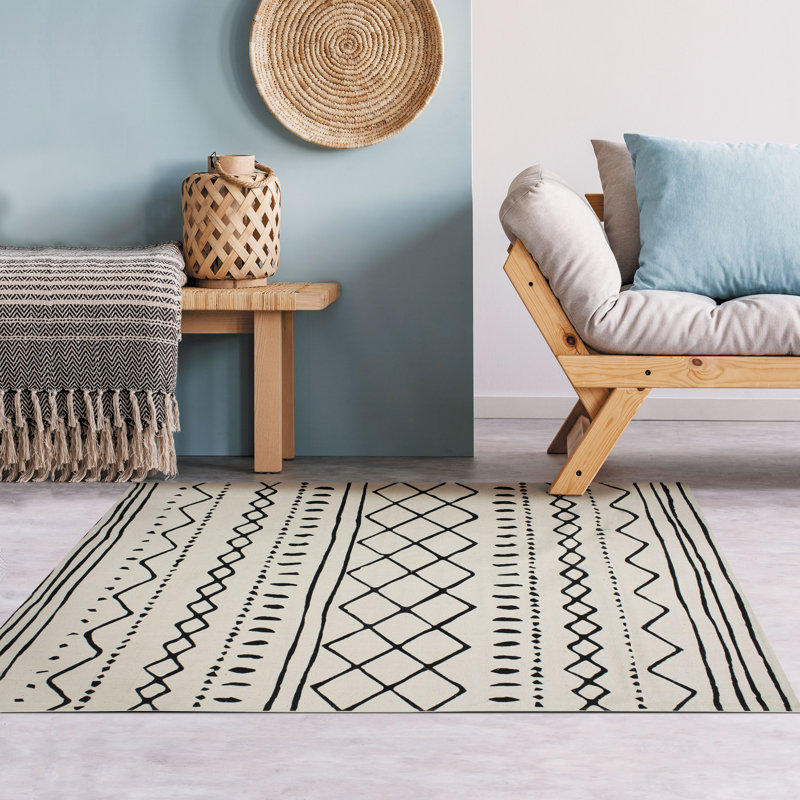 Nicci Southwestern Hand Woven Area Rug, Rectangle 190 x 290cm