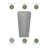 Derrica ECOBO Eco-Friendly Rectangular Pot Planter Elemento Indoor/Outdoor use Versatile & Lightweight-1807587923