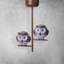 Taio 2 - Light Brown LED Unique/Statement Pendant