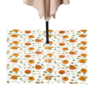 Polik Pumpkin Tops Water Repellent Tablecloth
