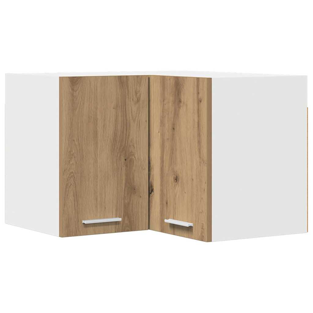 Vidaxl Hanging Cabinet Riga White 57 X 57 X 40 Cm Engineered Wood