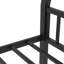 Space-saving Safety Metal Bunk Bed For Adults And Teens Modern Dorm