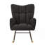 Fauteuil coulissant ergonomique en tissu capitonné avec structure en métal robuste pour une assise confortable et une détente-1684667718