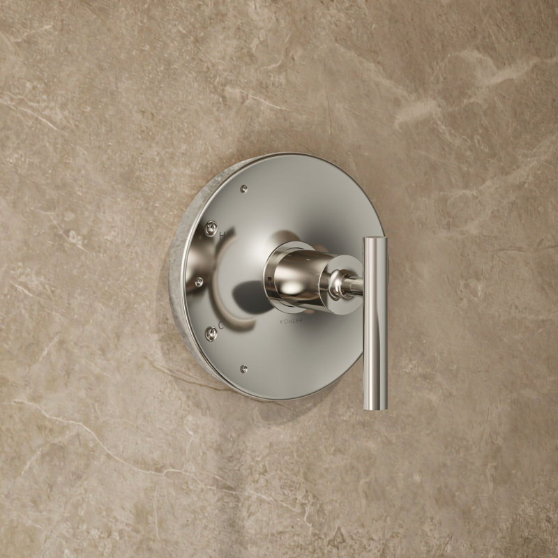 Purist Shower Trim, Vibrant Polished Nickel, Lever Handle