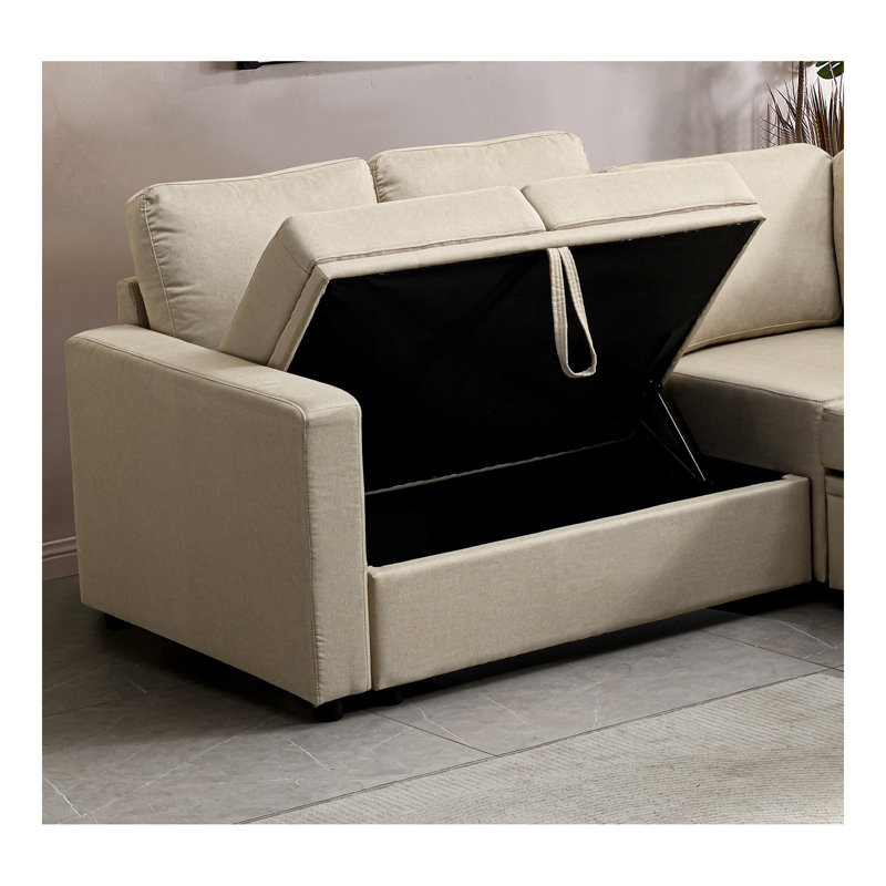 Canapé-lit modulaire, Beige