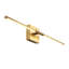 Gallatin Single Light Dimmable LED Armed Sconce-953333328