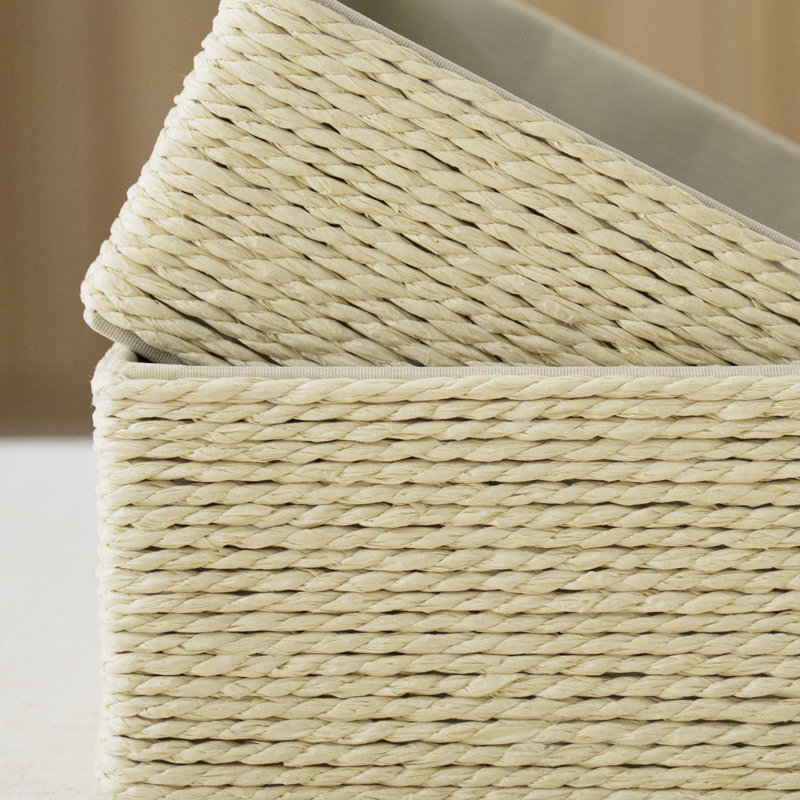 Longshore Tides Kulu Decorative Basket, Beige