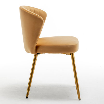 Raffinee Velvet Slipper Chair