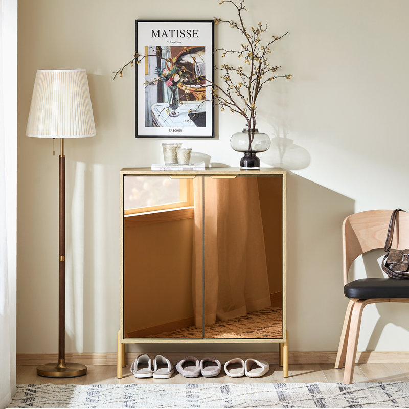 8 Pair Shoe Storage Cabinet