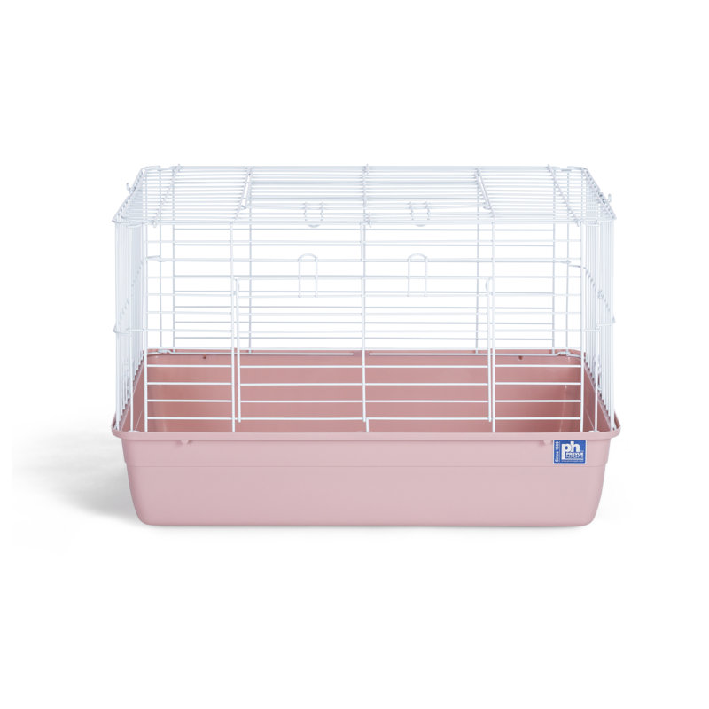 Cage pour petits animaux Niehaus, H 15,5 po x l 13,75 po x L 23,75 po, Rose
