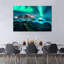 «Polar Lights Stunning Lofoten Aurora Borealis», reproduction sur toile-92519197