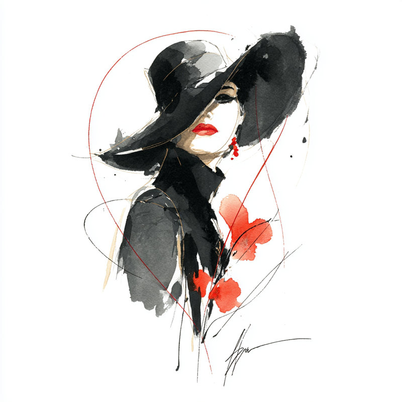 «Silent Grace», art mural sur toile tendue, H 40 po x l 40 po x P 1,5 po