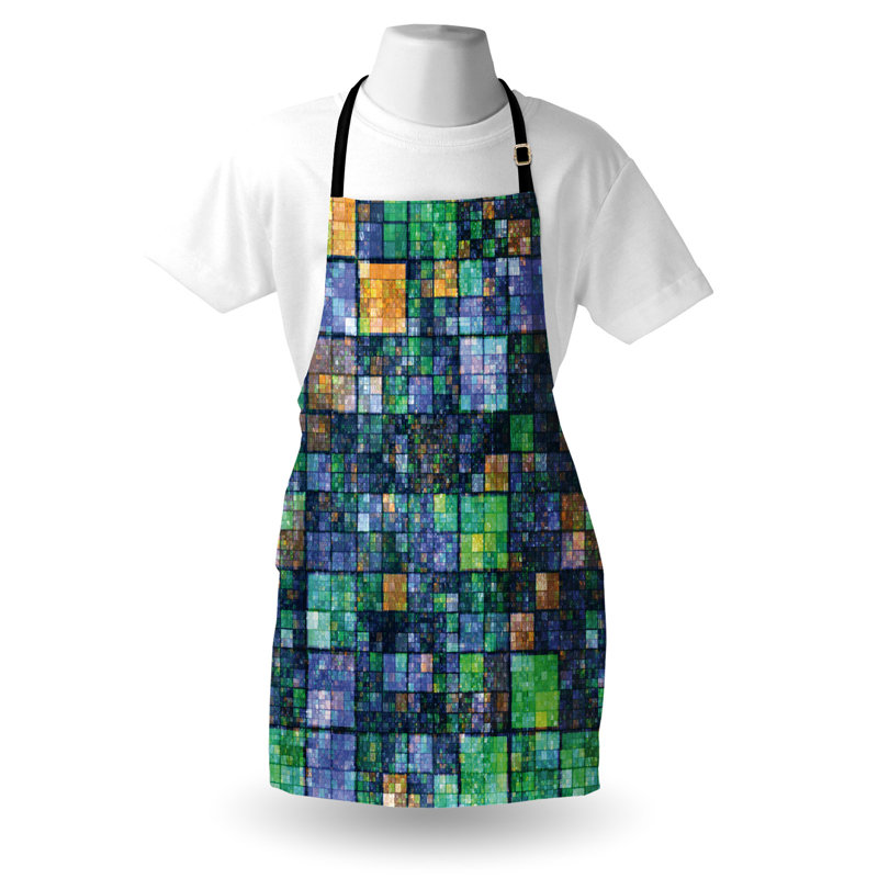 Geometric Bib Apron